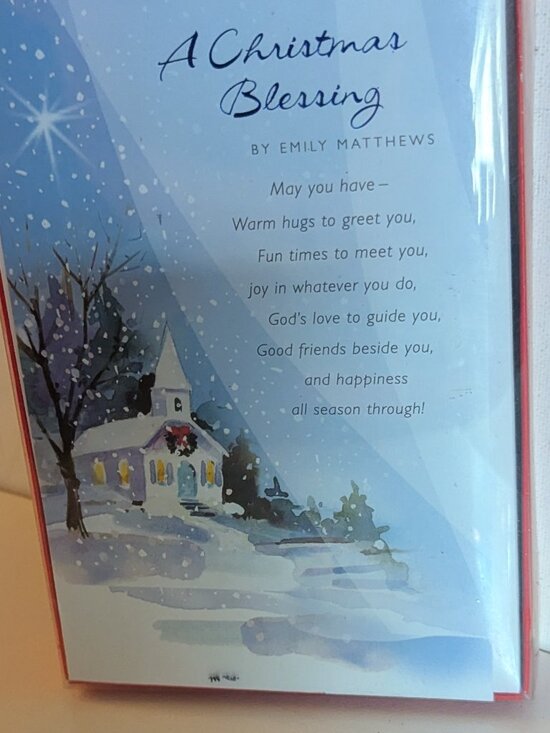 NWT 16 Winter Snow Scene Christmas Cards American Greetings Sealed Box Holiday - Picture 5 of 5
